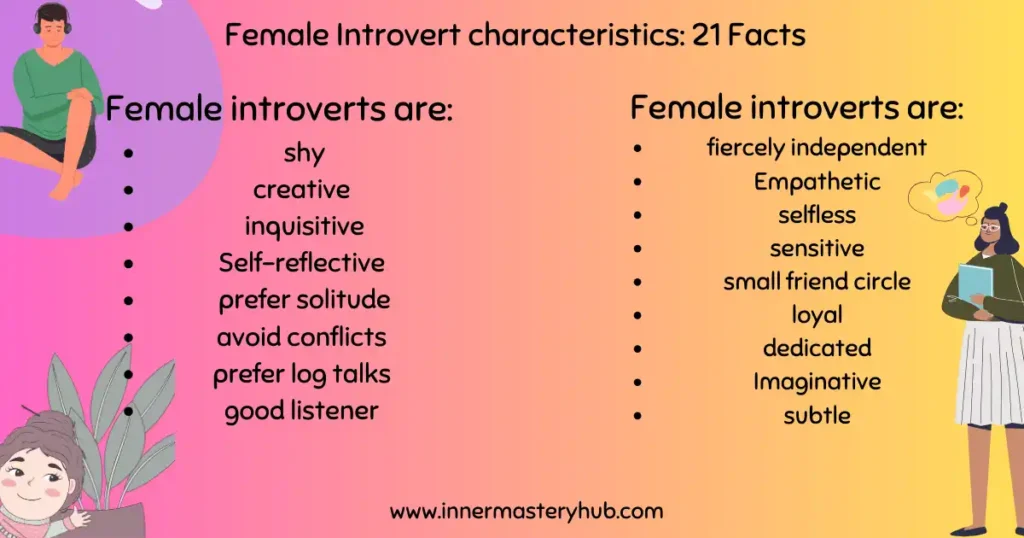 21 incredible facts of understanding the female introvert characteristics