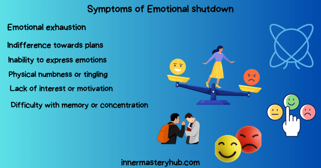 How to stop emotional shut down