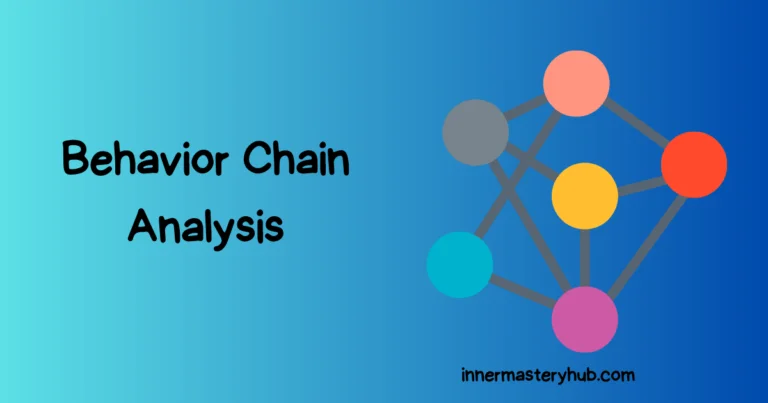 Behavior chain analysis