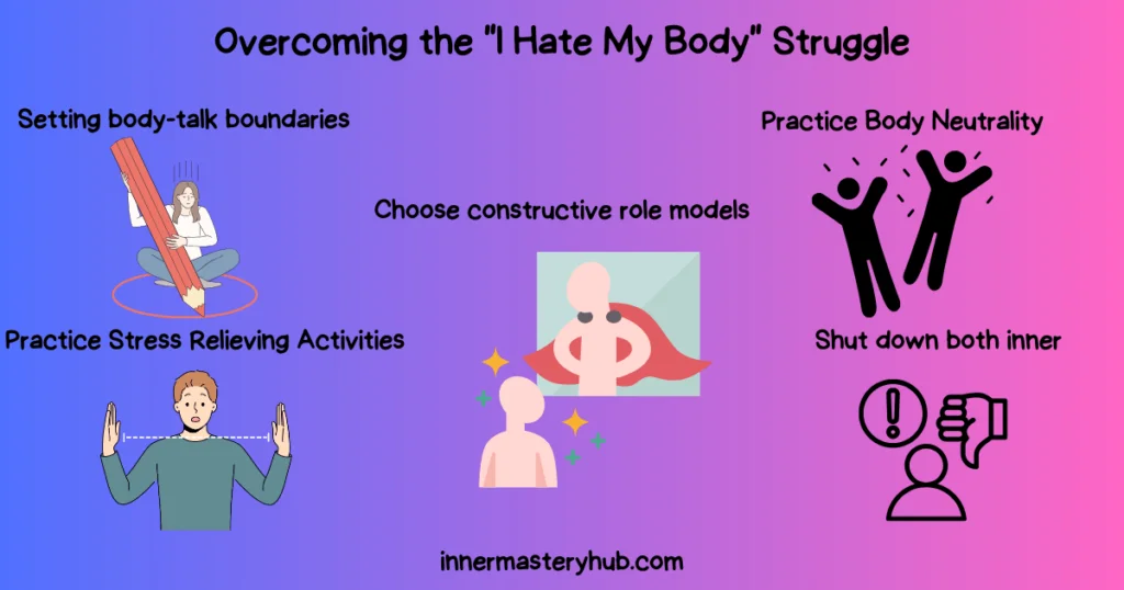 I hate my body" struggle
