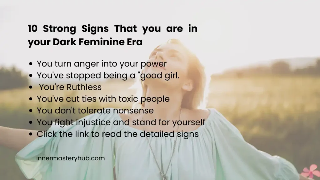 Dark Feminine Era