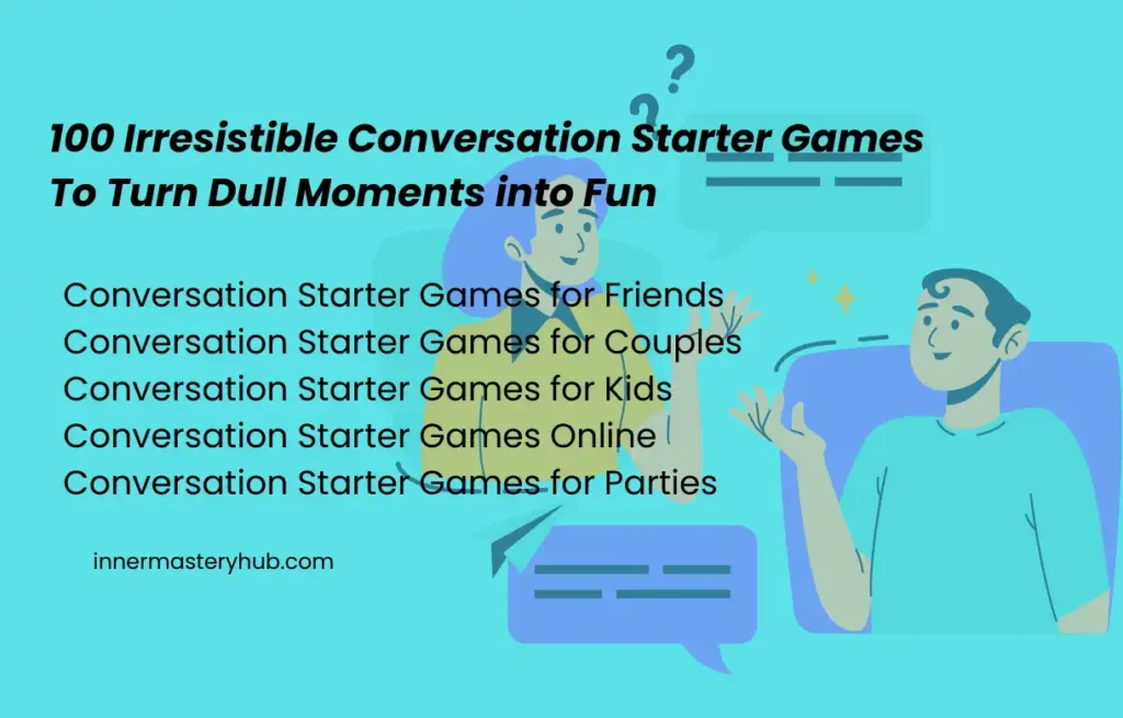Conversation Starter Games for Parties