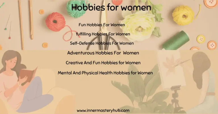 Hobbies for women