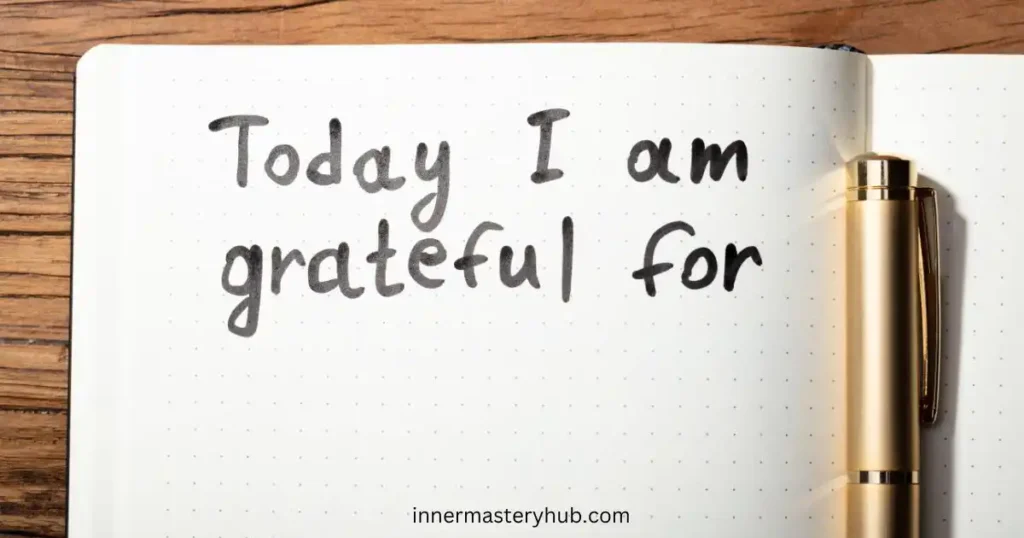 Gratitude list ideas