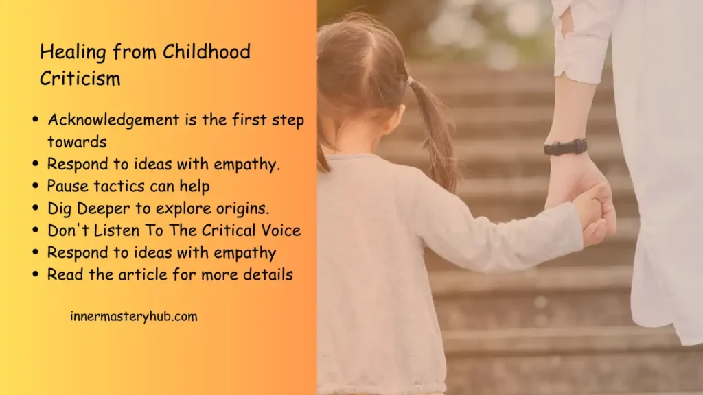 Healing from Childhood Criticism