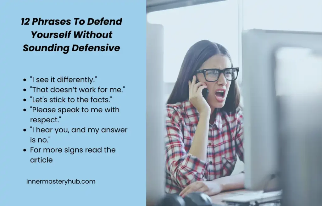 Phrases To Defend Yourself 