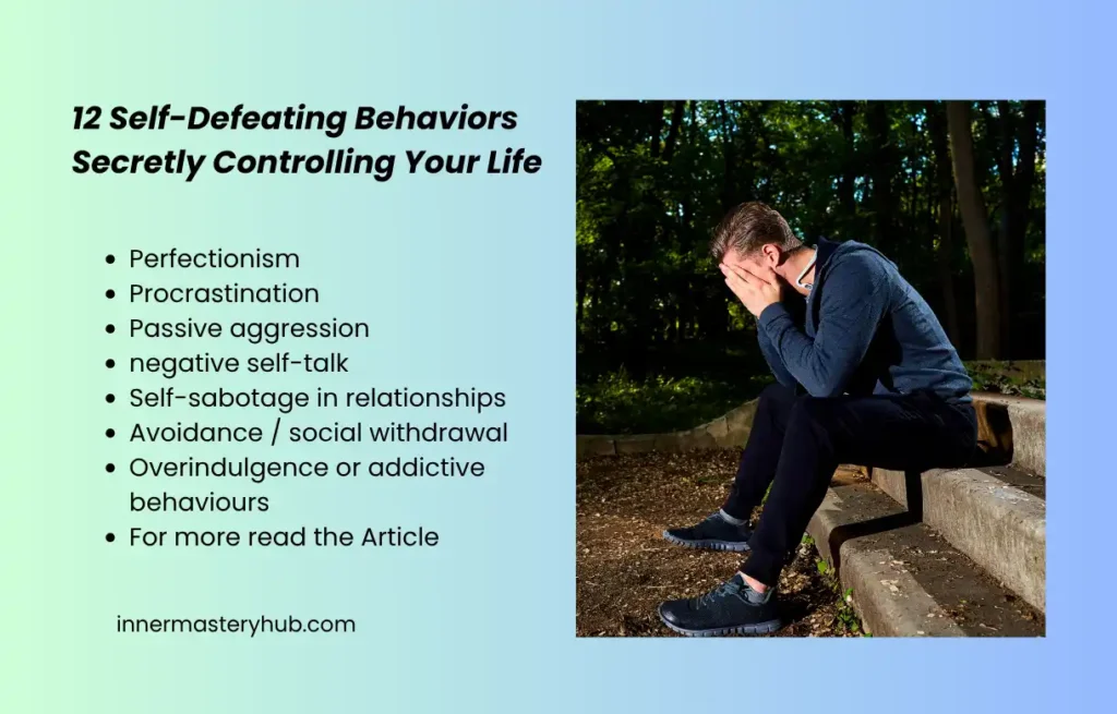 self-defeating behaviors