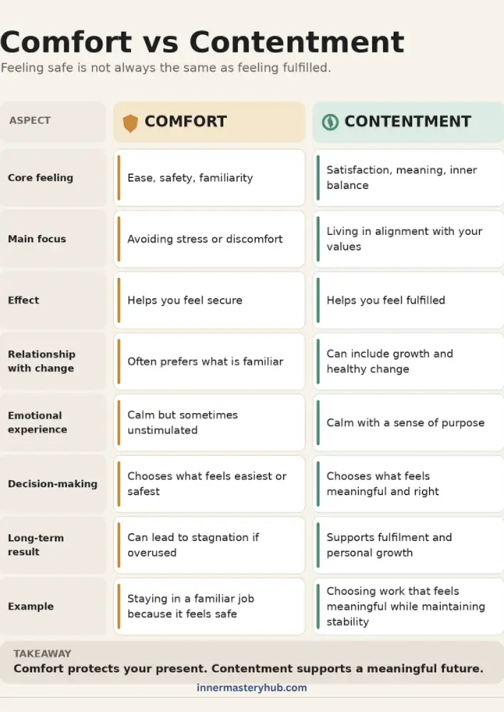 18 Signs You’re Confusing Comfort With Contentment 2 Signs You’re Confusing Comfort With Contentment