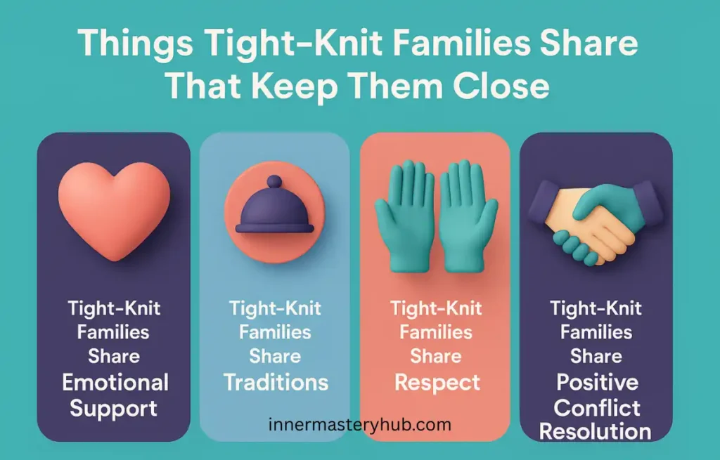 Things Tight Knit Families Share
