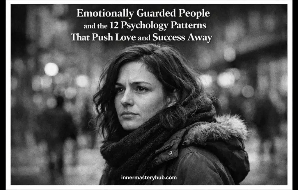 Emotionally Guarded People and the 12 Psychology Patterns That Push Love and Success Away