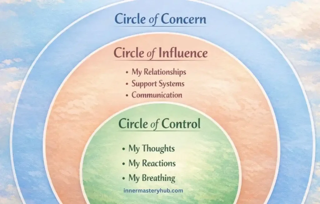 Circle of Control Examples for Emotional Regulation: 8 Real-Life Scenarios That Improve Emotional Awareness 1 Circle of Control Examples for Emotional Regulation