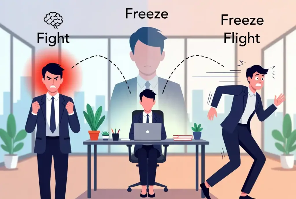 The Hidden Fight-Flight-Freeze Response: Why You React the Way You Do 1 Fight-Flight-Freeze Respons