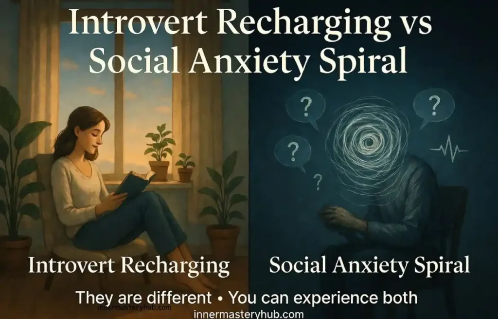 Introvert vs Social Anxiety: How to Tell the Difference 1 Introvert vs Social Anxiety